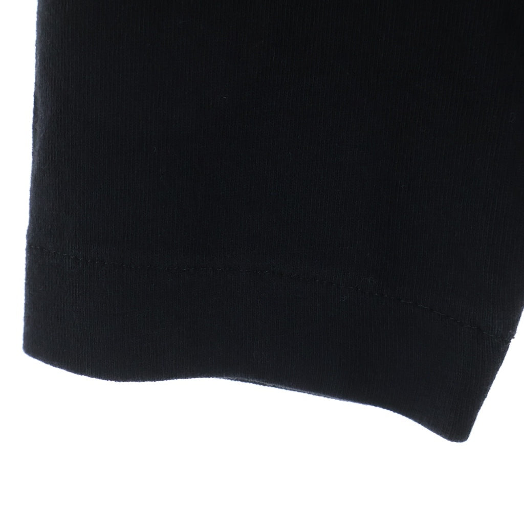 CHROME HEARTS(クロムハーツ) Y NOT Vertical Logo Tee ワイノット ヴァーティカルロゴ クルーネック長袖Tシャツ ロングスリーブ ロンT ブラック