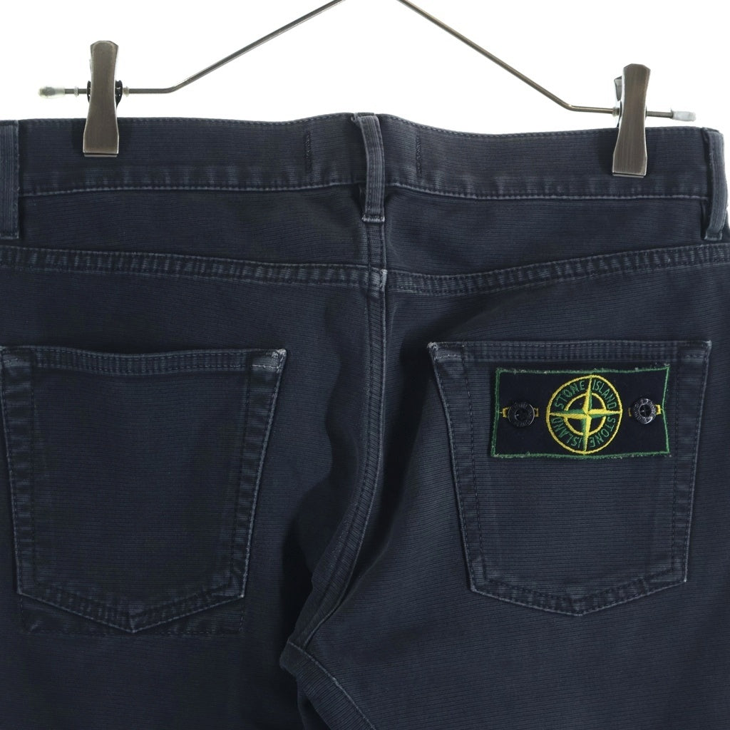 STONE ISLAND(ストーンアイランド) Type SK スキニーパンツ パッチ コットン グレー 6315J09F3