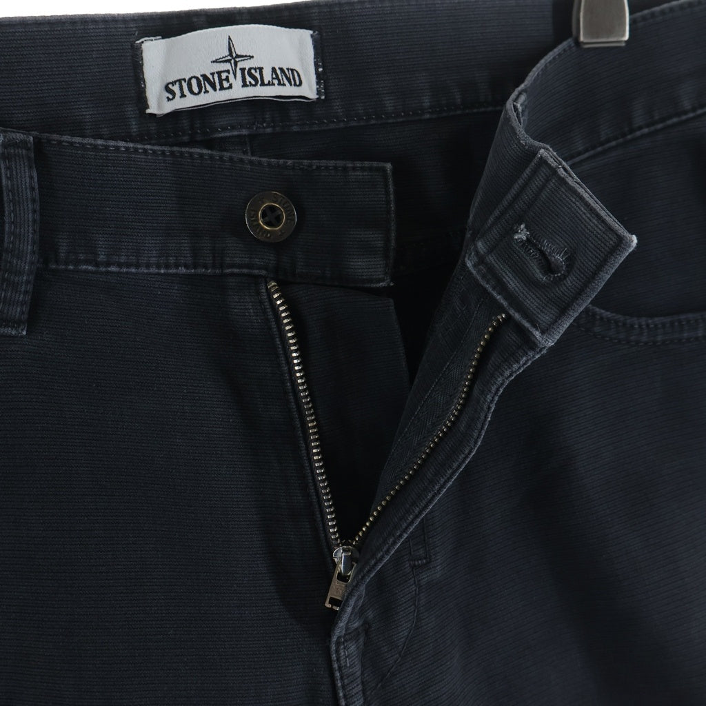 STONE ISLAND(ストーンアイランド) Type SK スキニーパンツ パッチ コットン グレー 6315J09F3