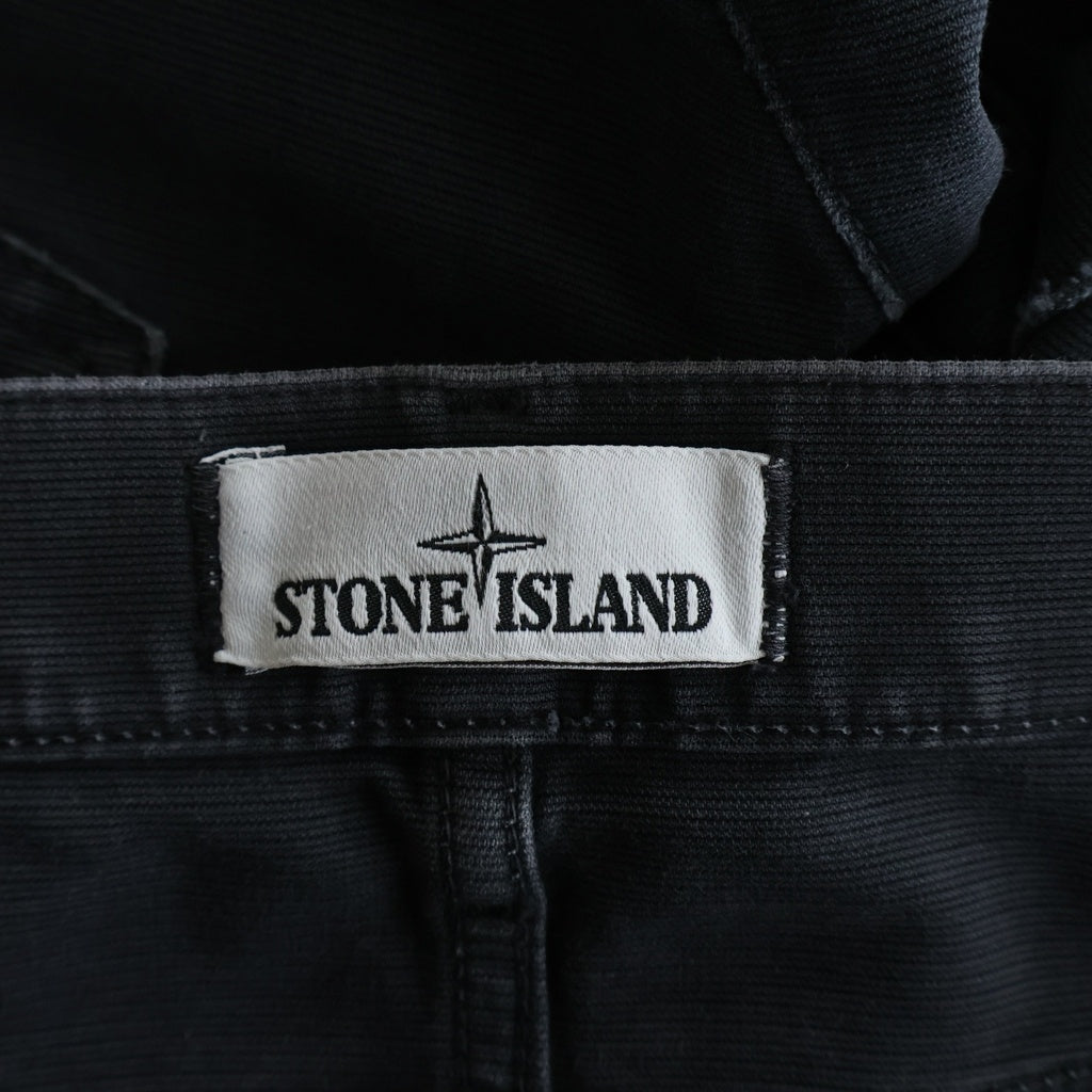 STONE ISLAND(ストーンアイランド) Type SK スキニーパンツ パッチ コットン グレー 6315J09F3