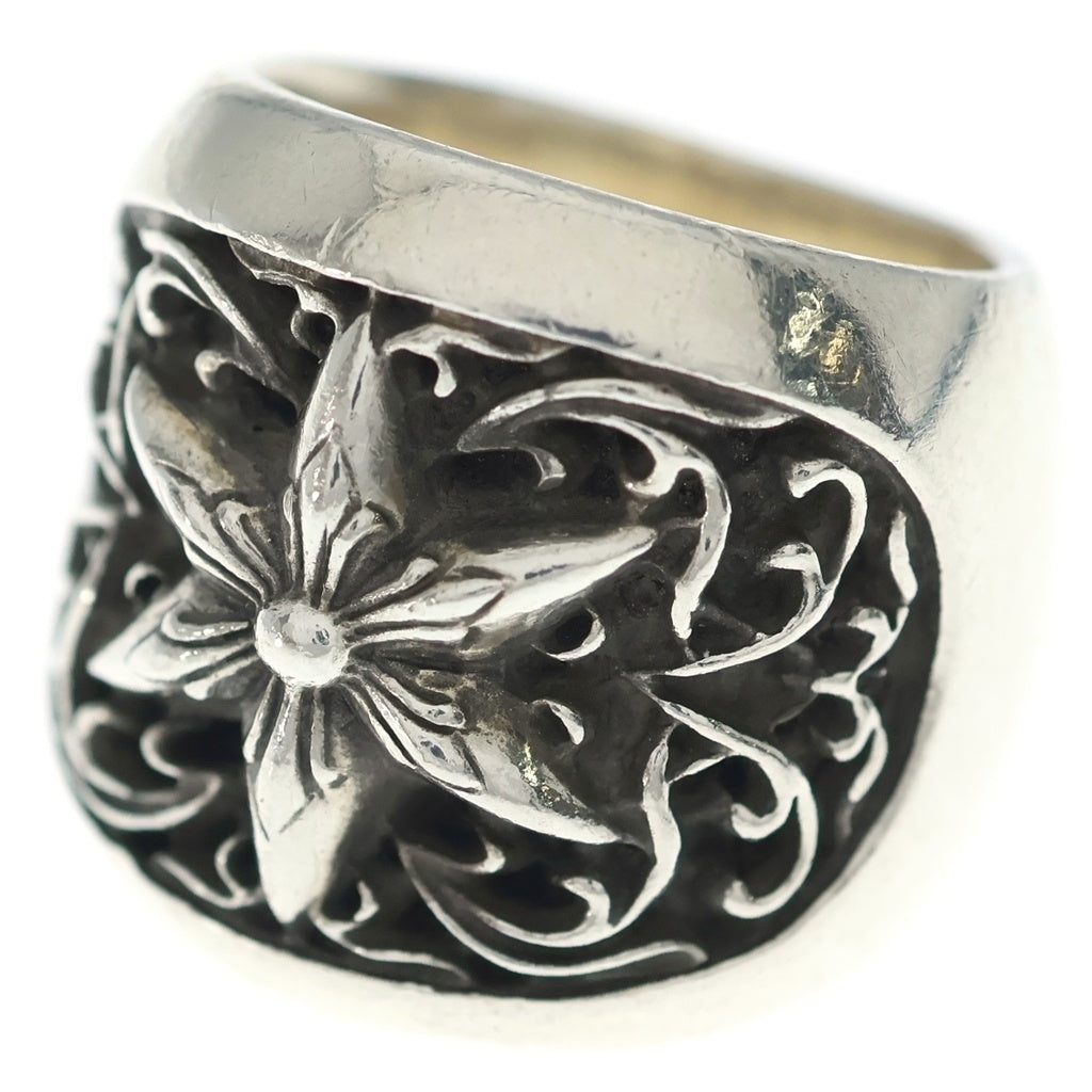 CHROME HEARTS(クロムハーツ) CLSSC OVAL STAR クラシックオーバルスター リング シルバー BCA341
