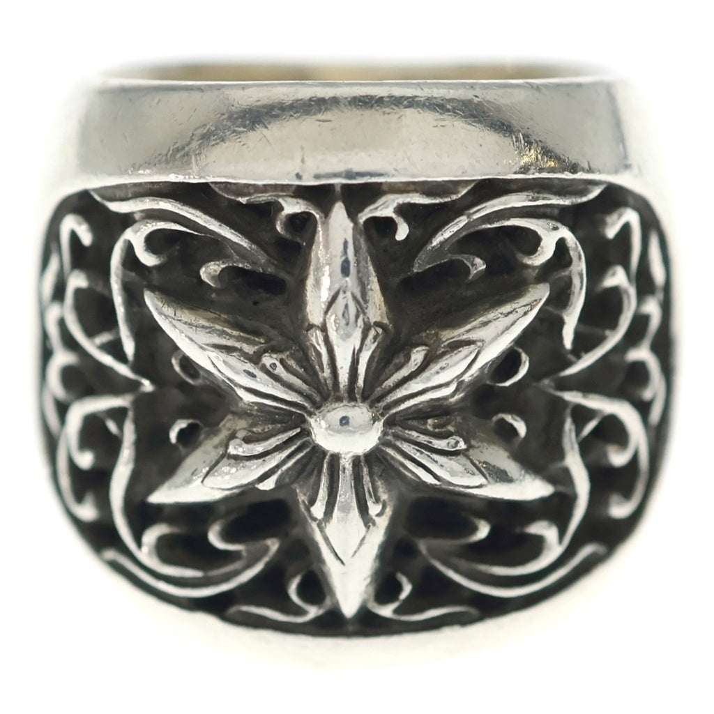 CHROME HEARTS(クロムハーツ) CLSSC OVAL STAR クラシックオーバルスター リング シルバー BCA341