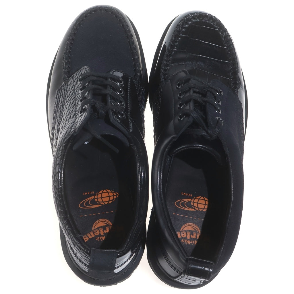Dr.Martens(ドクターマーチン) ×BEAMS LOWELL 4-EYE SHOES 43026001 ビームス ローウェル ホール レザーシューズ ブラック