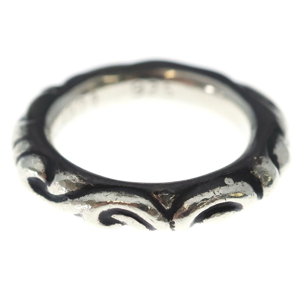CHROME HEARTS(クロムハーツ) SCRL BAND スクロールバンド リング シルバー BCA351