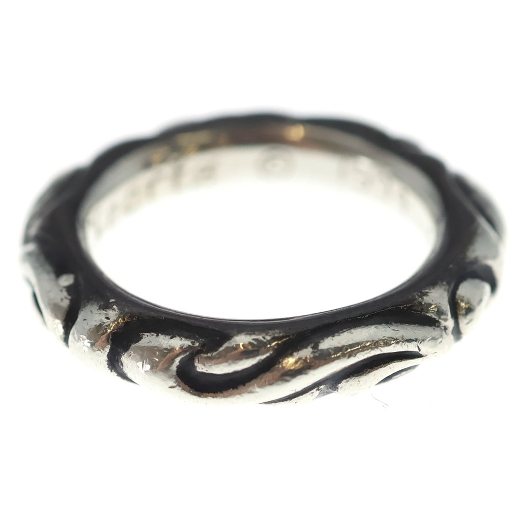 CHROME HEARTS(クロムハーツ) SCRL BAND スクロールバンド リング シルバー BCA351