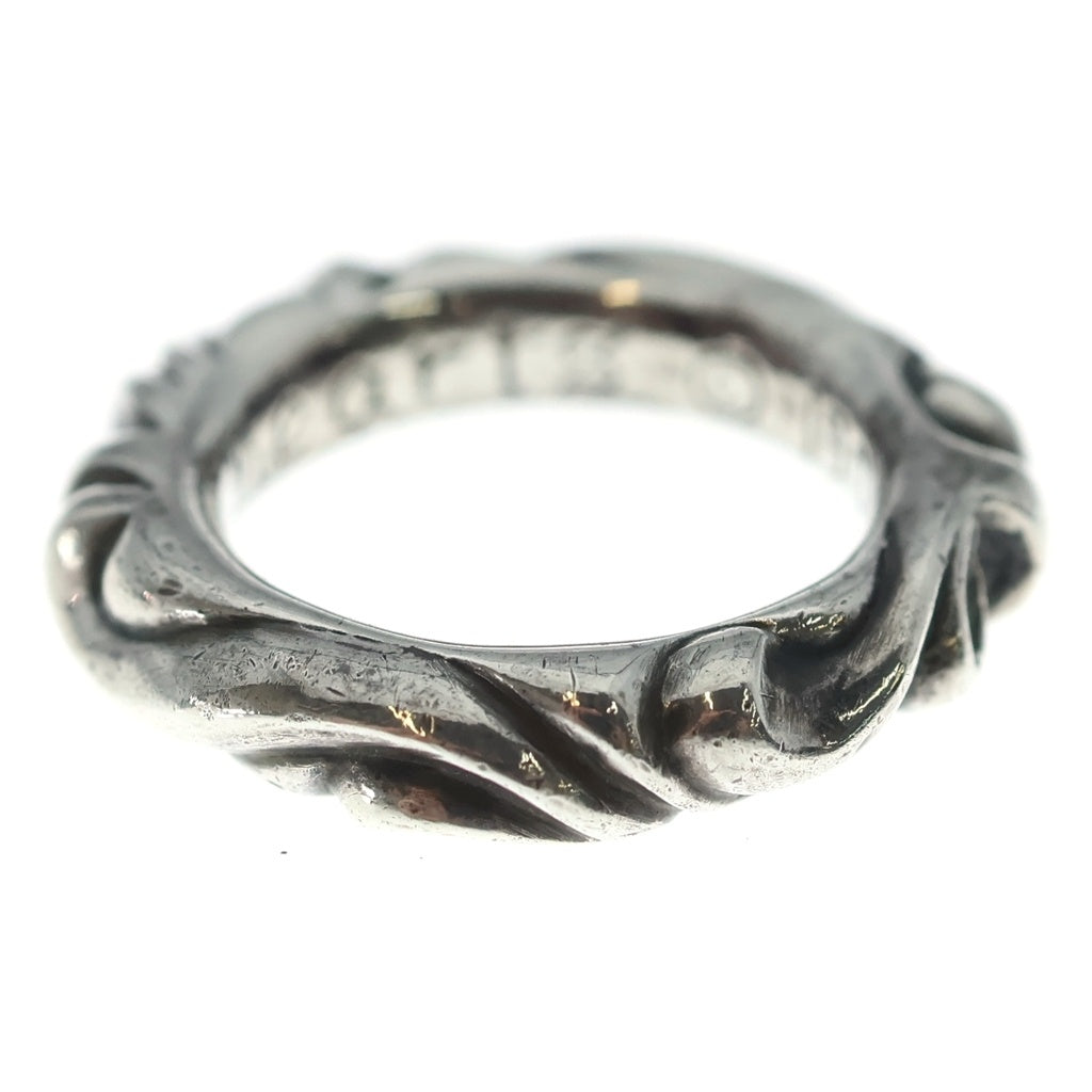 CHROME HEARTS(クロムハーツ) SCRL BAND スクロールバンド リング シルバー BCA351