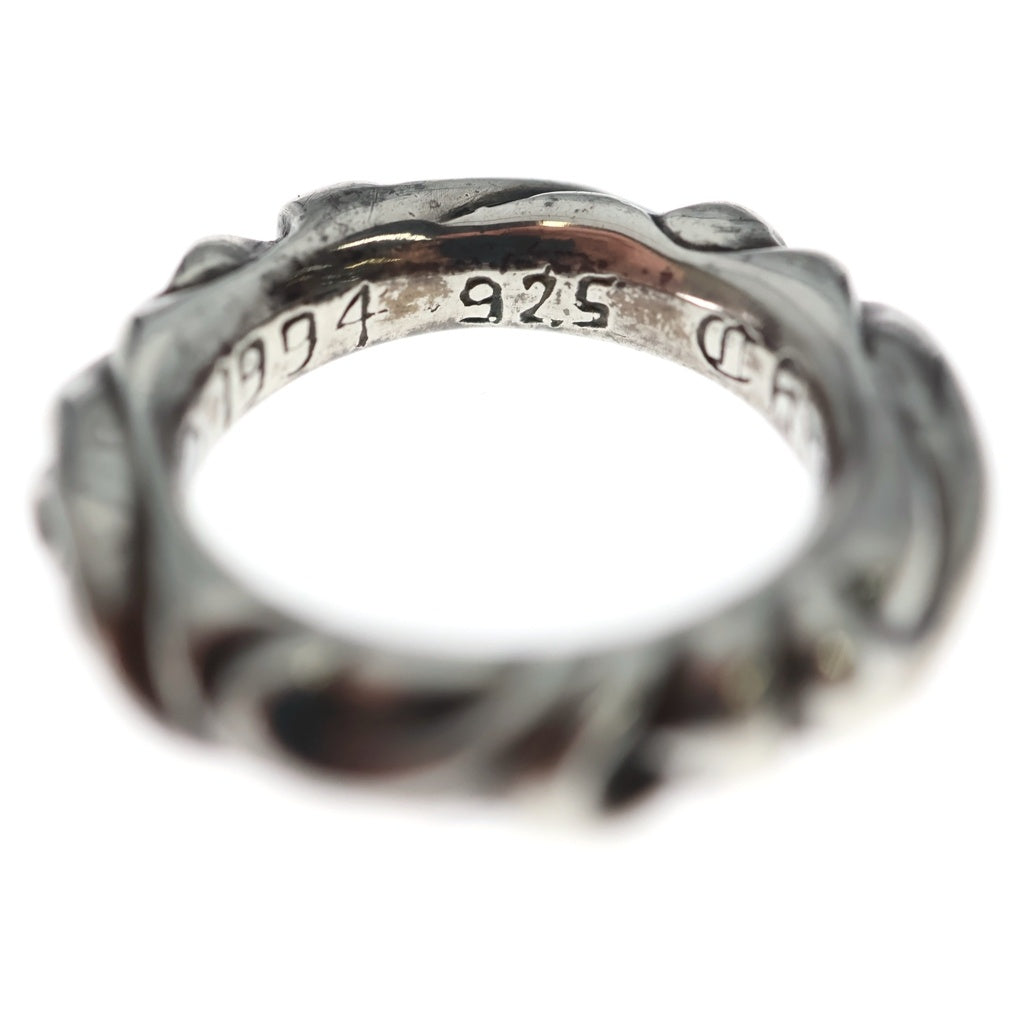 CHROME HEARTS(クロムハーツ) SCRL BAND スクロールバンド リング シルバー BCA351