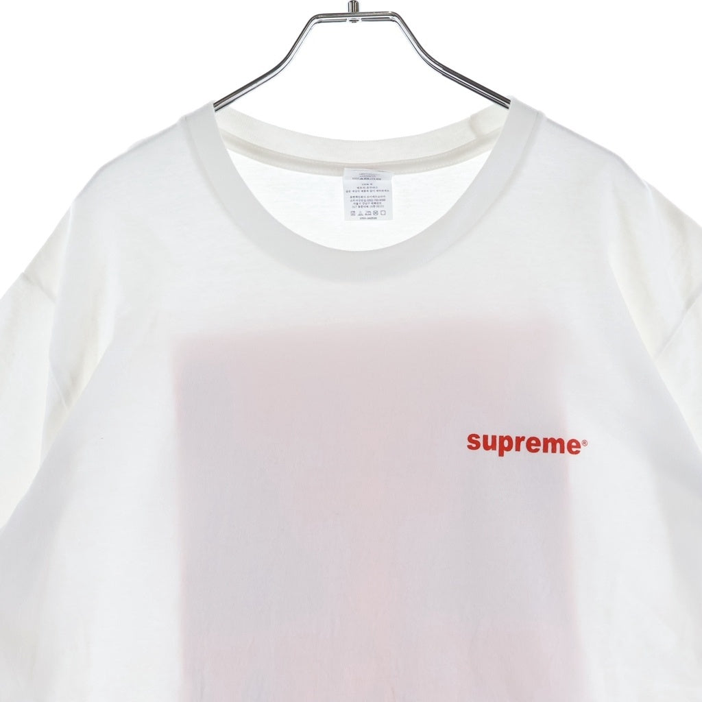 SUPREME(シュプリーム) 24AW Fuck Money Tee ファックマネー 半袖Tシャツ カットソー ホワイト