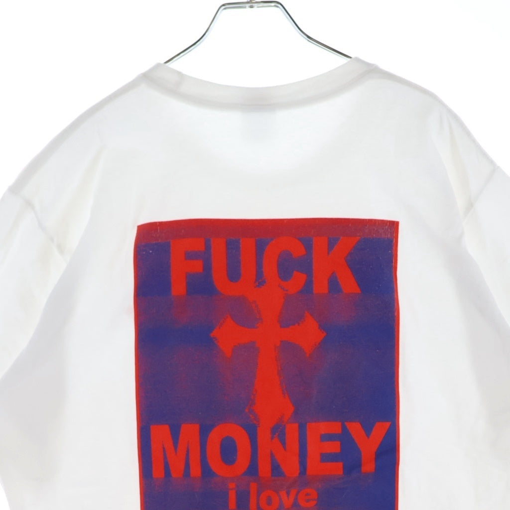 SUPREME(シュプリーム) 24AW Fuck Money Tee ファックマネー 半袖Tシャツ カットソー ホワイト