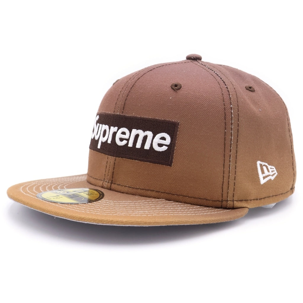 SUPREME(シュプリーム) 23SS × NEWERA Gradient Box Logo グラデーション ボックスロゴキャップ ブラウン
