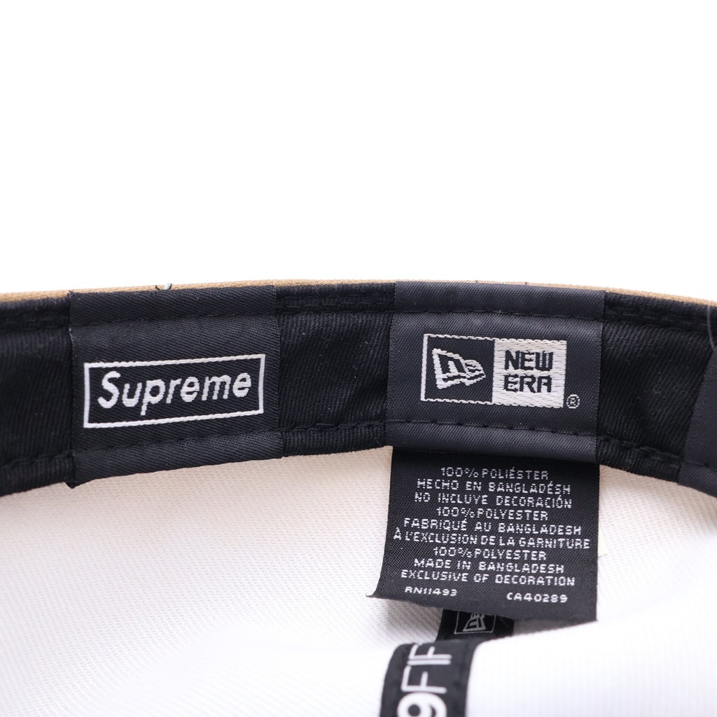 SUPREME(シュプリーム) 23SS × NEWERA Gradient Box Logo グラデーション ボックスロゴキャップ ブラウン