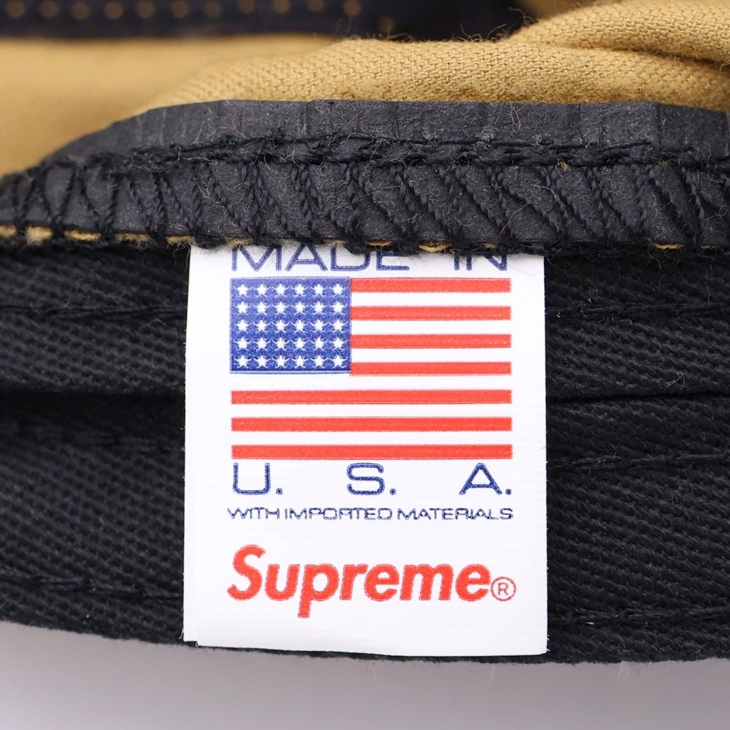 SUPREME(シュプリーム) 21AW Velvet Pattern Camp Cap ヴェルヴェット パターン キャンプキャップ 帽子 ブラウン