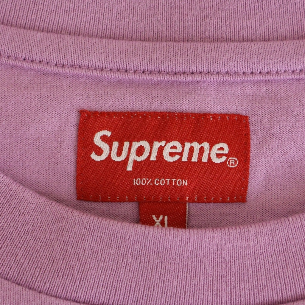 SUPREME(シュプリーム) 23SS Small Box Tee スモールボックスロゴ 半袖Tシャツ カットソー ピンク