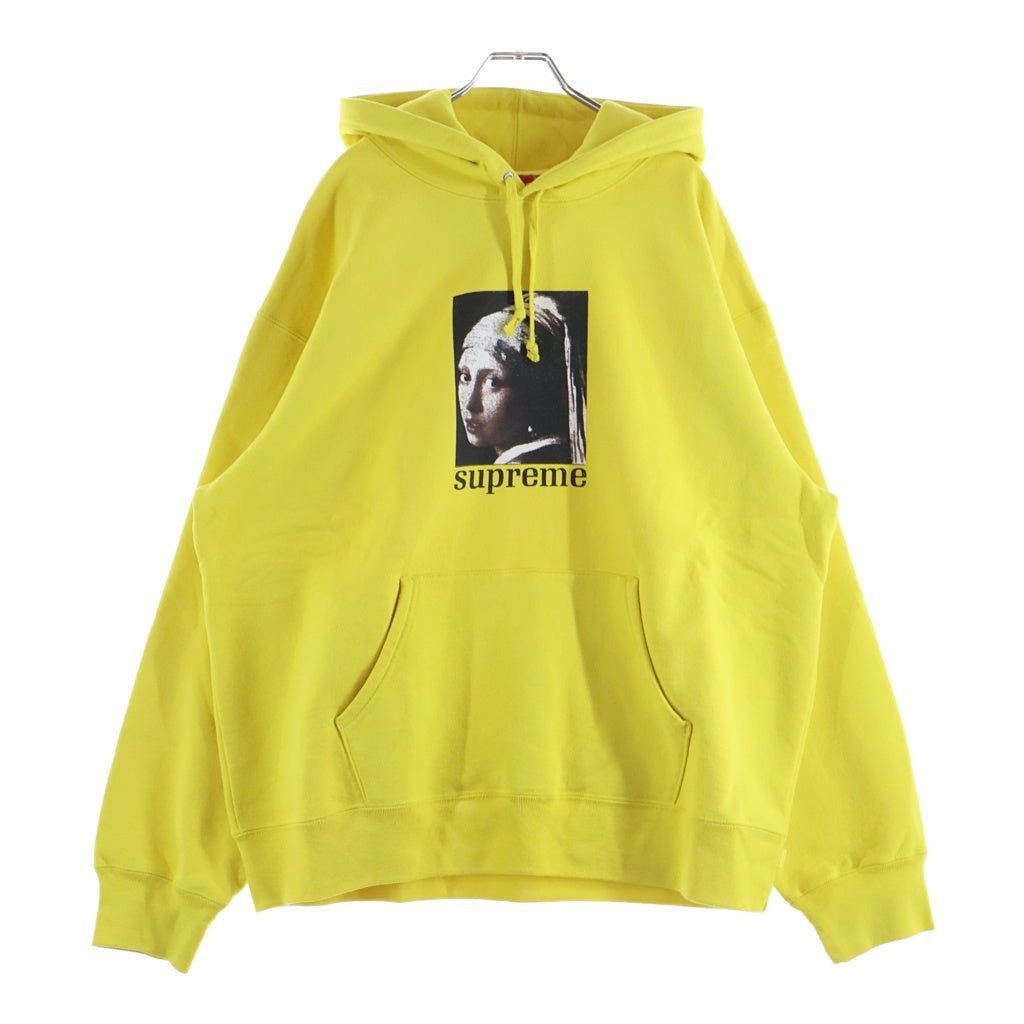 SUPREME(シュプリーム) 20AW Pearl Hooded Sweatshirt パールプリント プルオーバースウェットパーカー フーディ イエロー