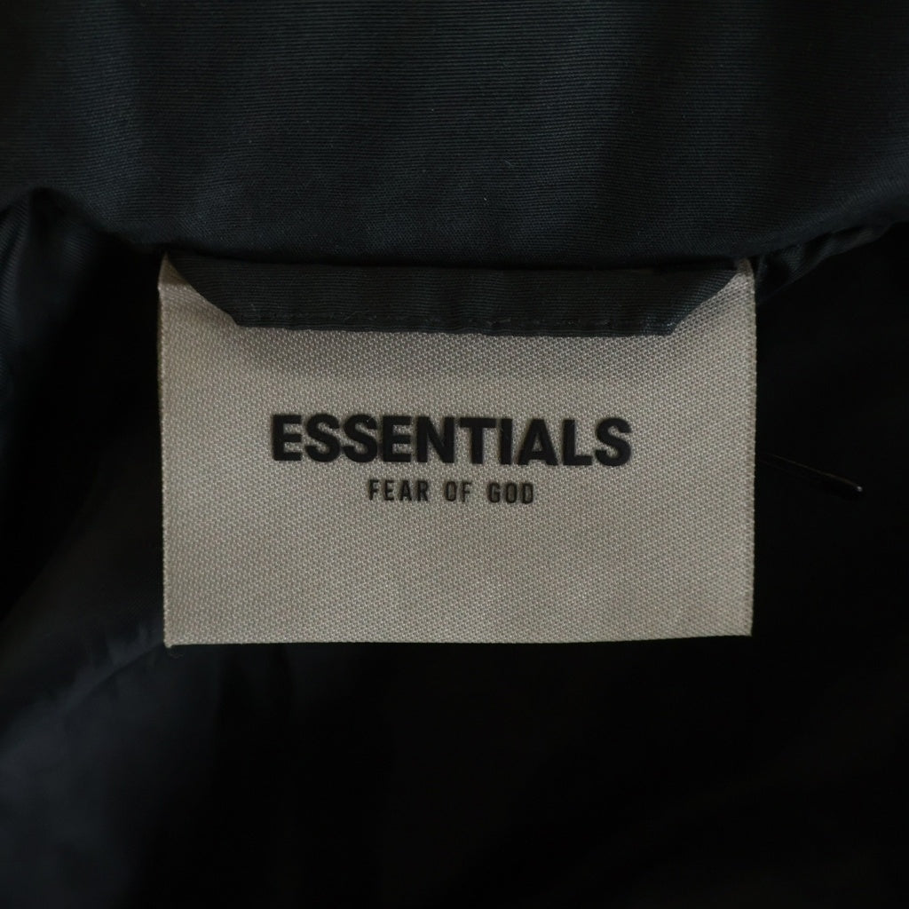FEAR OF GOD ESSENTIALS(フィアオブゴッド エッセンシャルズ) PUFFER JACKET パファー ジップアップ ダウンジャケット チャコールグレー