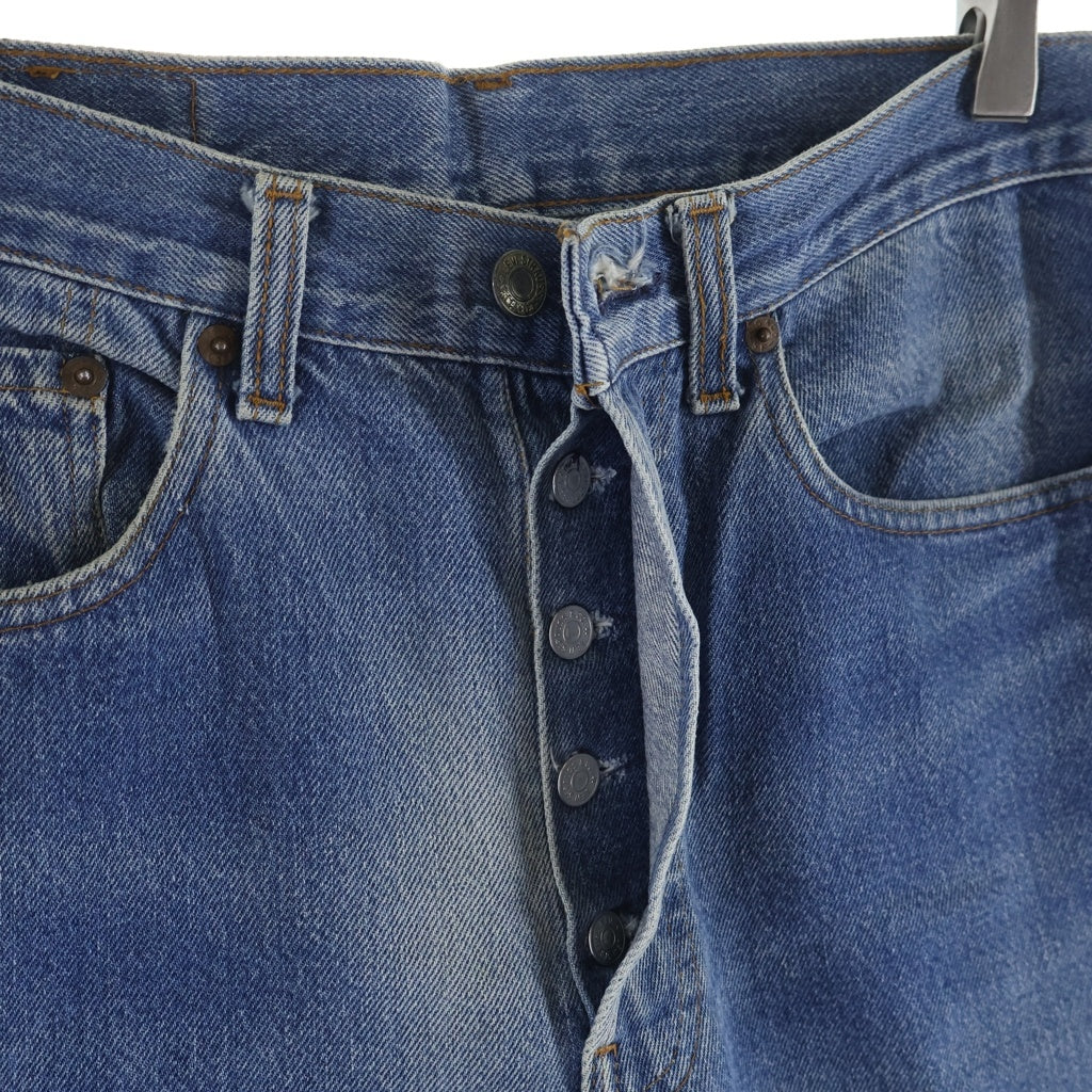 Levi's(リーバイス) 80s 501 ボタンフライ デニムパンツ ボタン裏555 バレンシア工場 インディゴ