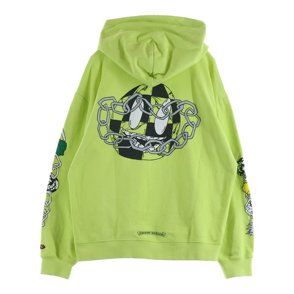 CHROME HEARTS(クロムハーツ) ×MATTY BOY PPO CHAIN GAME Pullover Hoodie マッティボーイ プルオーバーパーカー フーディー イエロー