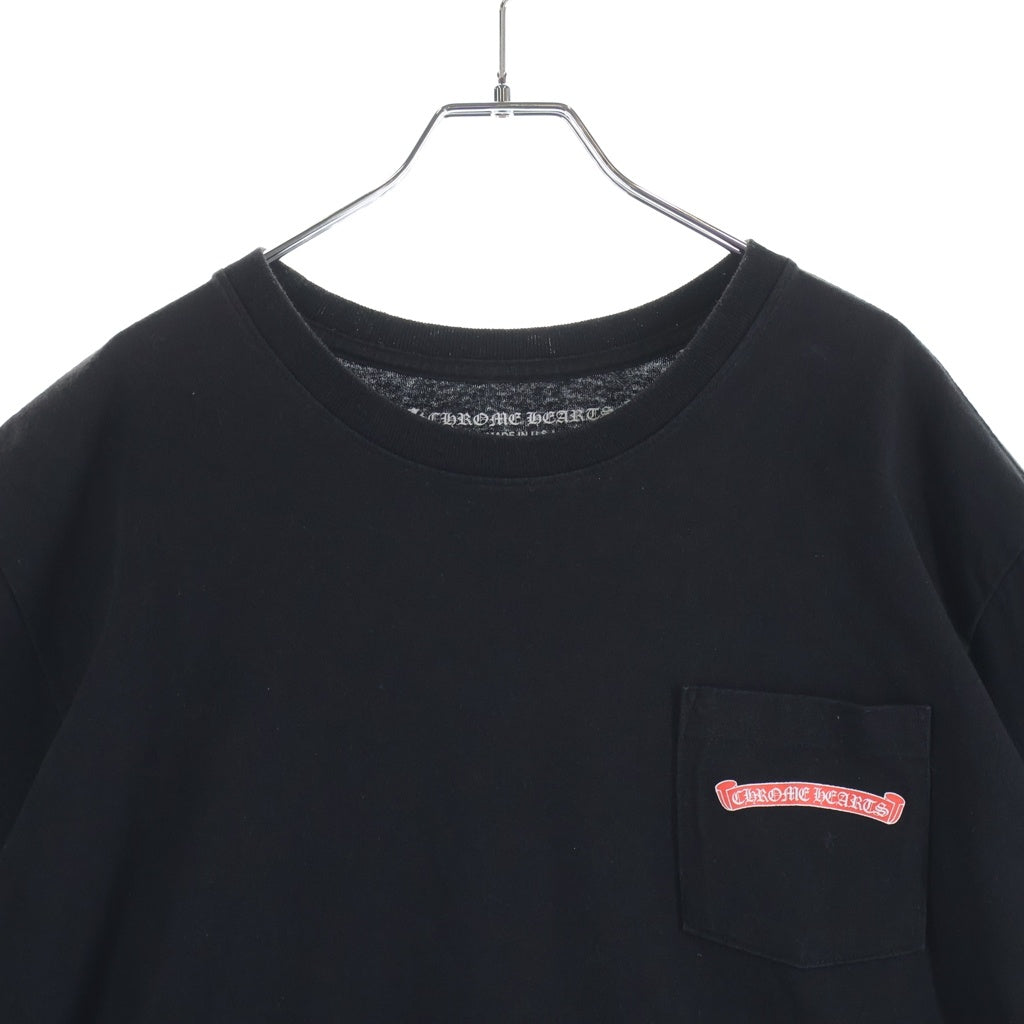CHROME HEARTS(クロムハーツ) ×MATTY BOY STAYFAST RACE TEAM SWEAT グラフィックプリント 半袖Tシャツカットソー ブラック