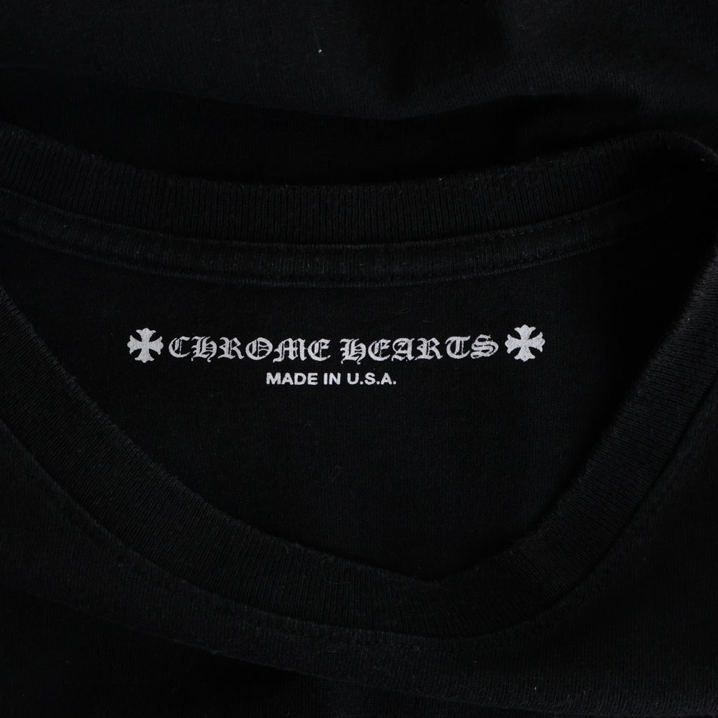 CHROME HEARTS(クロムハーツ) ×MATTY BOY STAYFAST RACE TEAM SWEAT グラフィックプリント 半袖Tシャツカットソー ブラック