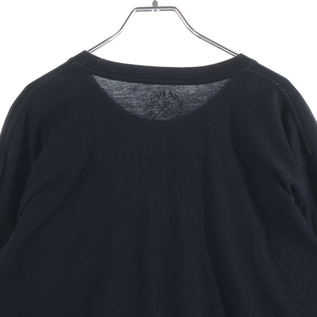 CHROME HEARTS(クロムハーツ) Multi Color Horseshoe L/S Tee マルチカラー ホースシュー クルーネック長袖Tシャツ カットソー ブラック
