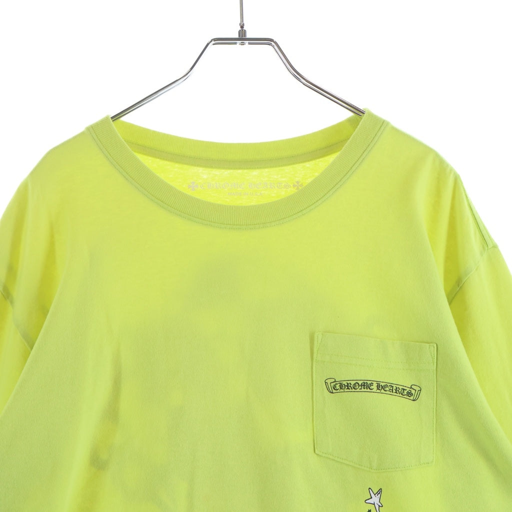 CHROME HEARTS(クロムハーツ) ×MATTY BOY PPO CHAIN GAME L/S T-SHIRT マッティボーイ チェーンゲーム 長袖Tシャツ カットソー イエロー