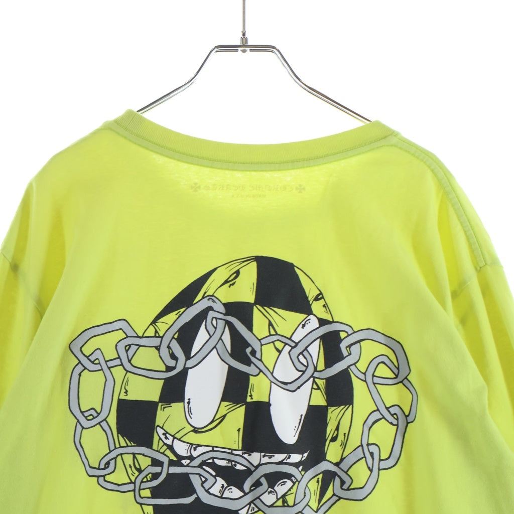 CHROME HEARTS(クロムハーツ) ×MATTY BOY PPO CHAIN GAME L/S T-SHIRT マッティボーイ チェーンゲーム 長袖Tシャツ カットソー イエロー
