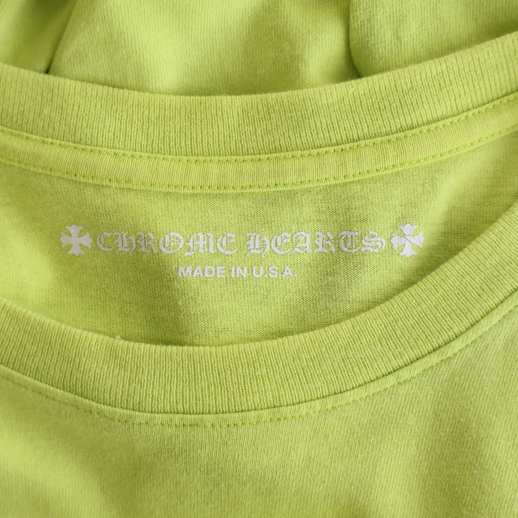 CHROME HEARTS(クロムハーツ) ×MATTY BOY PPO CHAIN GAME L/S T-SHIRT マッティボーイ チェーンゲーム 長袖Tシャツ カットソー イエロー