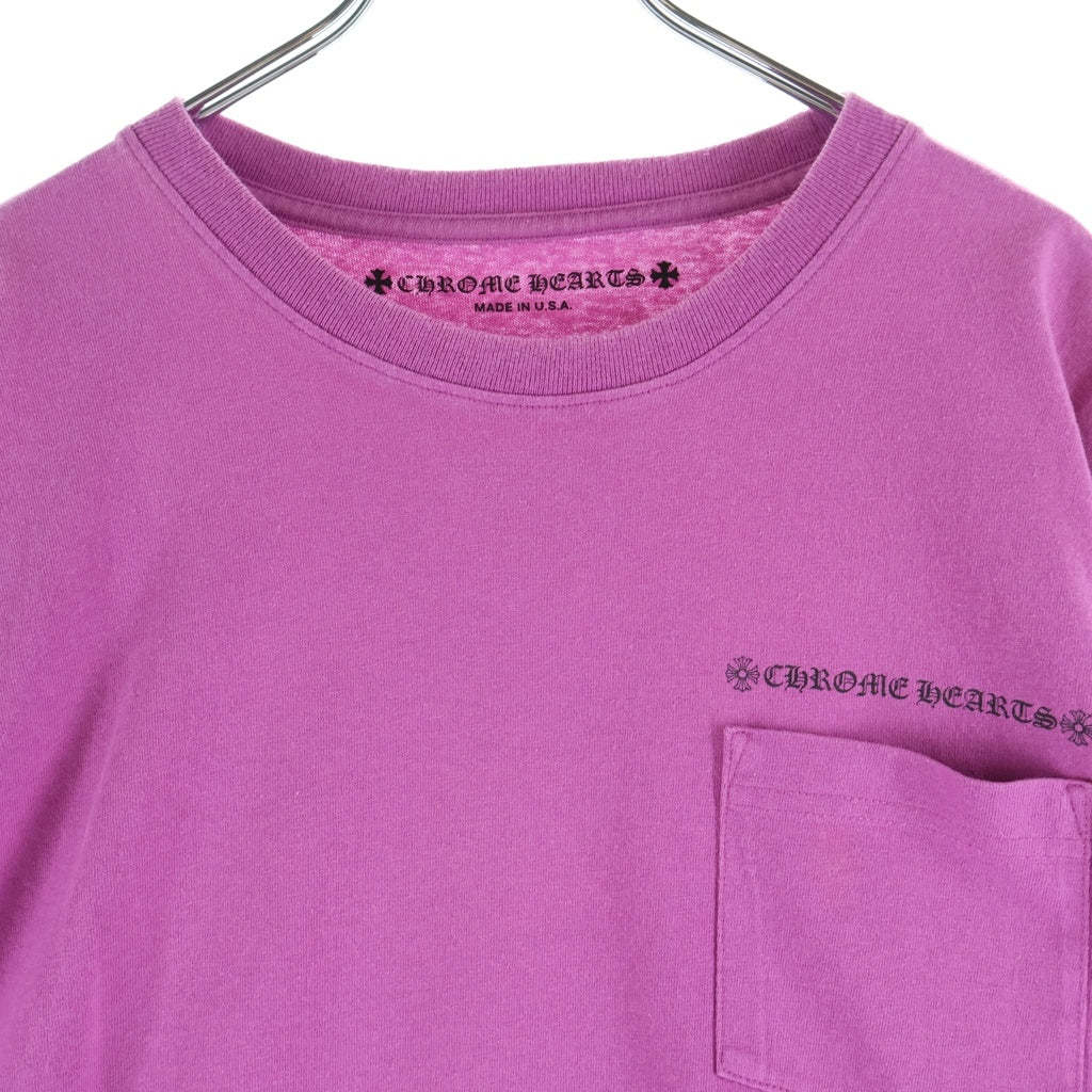 CHROME HEARTS(クロムハーツ) ×MATTY BOY PPO I WANT MORE NOT LESS L/S TEE マッティボーイ プリント長袖Tシャツ カットソー パープル