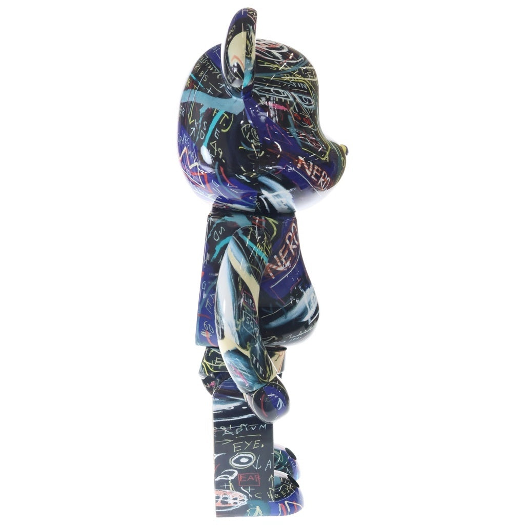 MEDICOM TOY(メディコムトイ) BE@RBRICK Andy Warhol JEAN-MICHEL BASQUIAT #7 1000% ベアブリック アンディ ウォーホル ジャン-ミシェル バスキア フィギュア 人形 マルチカラー