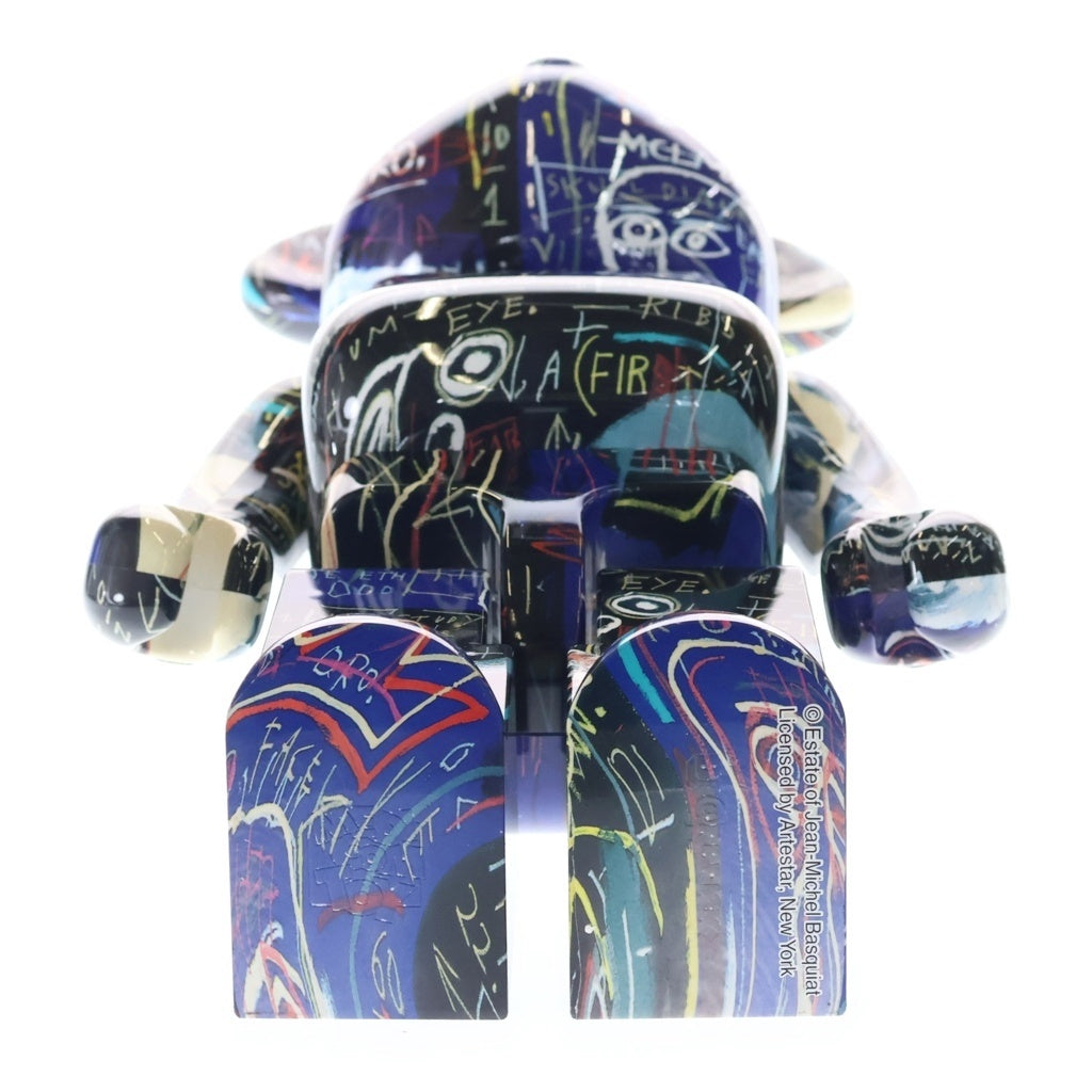 MEDICOM TOY(メディコムトイ) BE@RBRICK Andy Warhol JEAN-MICHEL BASQUIAT #7 1000% ベアブリック アンディ ウォーホル ジャン-ミシェル バスキア フィギュア 人形 マルチカラー