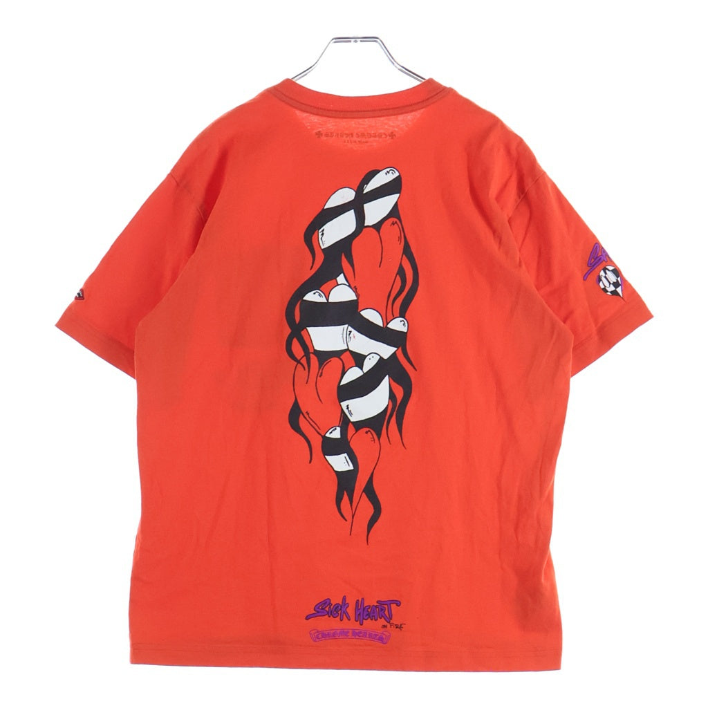CHROME HEARTS(クロムハーツ) PRO U S/S TEE MATTY ORANGE MATTY BOY マッティボーイチョンパープリテンス ショートスリーブ 半袖Tシャツ バーミリオン オレンジ