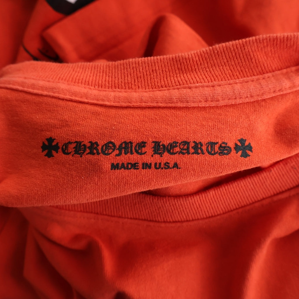CHROME HEARTS(クロムハーツ) PRO U S/S TEE MATTY ORANGE MATTY BOY マッティボーイチョンパープリテンス ショートスリーブ 半袖Tシャツ バーミリオン オレンジ