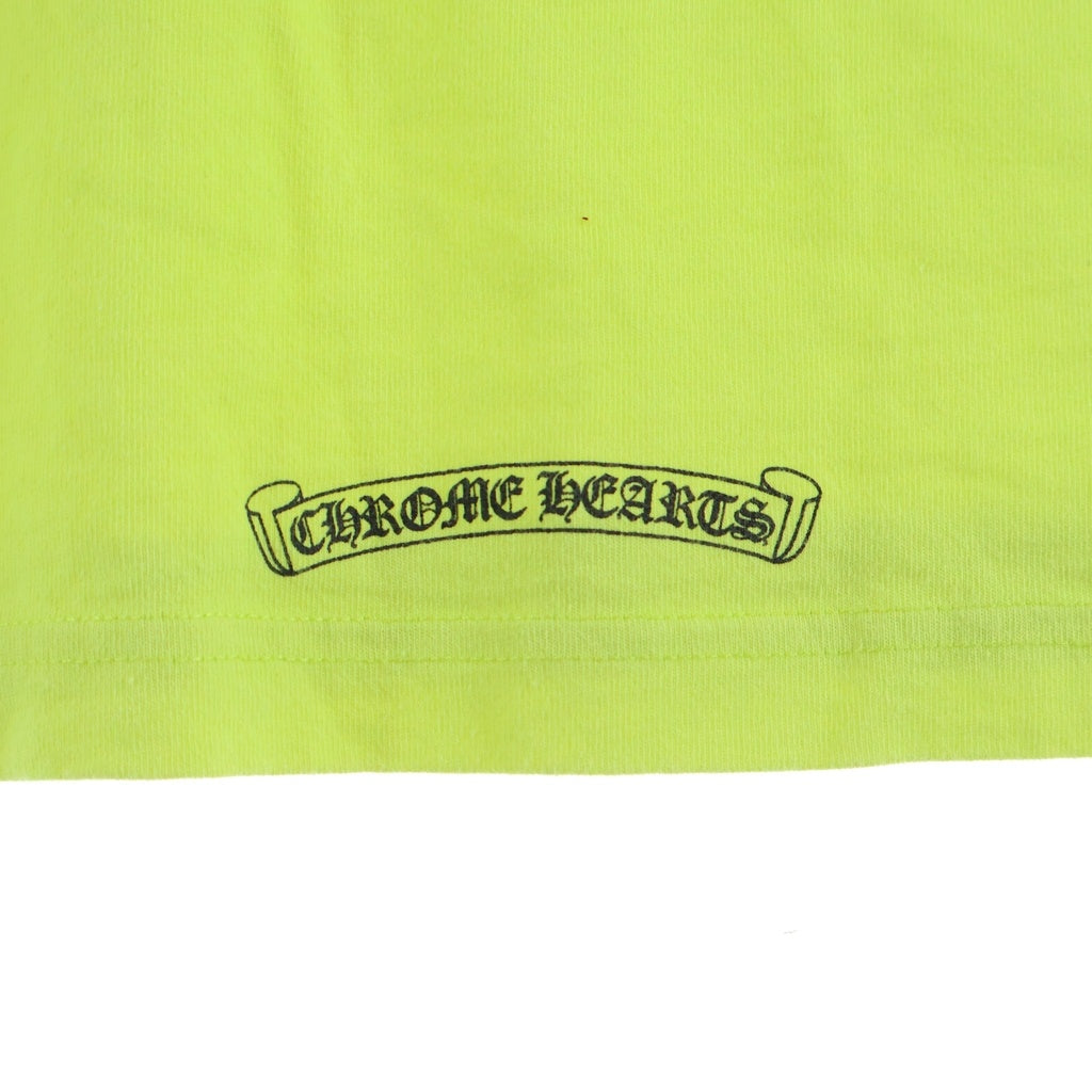 CHROME HEARTS(クロムハーツ) MATTY BOY PPO CHAIN GAME L/S T-SHIRT マッティボーイ チェーンゲーム 長袖Tシャツ ロンT イエロー
