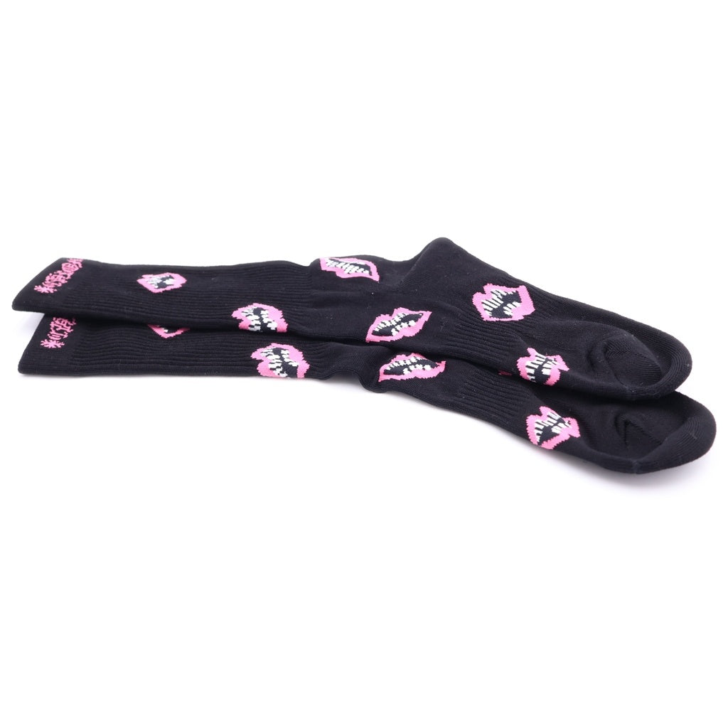 CHROME HEARTS(クロムハーツ) MATTY BOY CHOMPER SOCKS マッティボーイ チョンパー ソックス 靴下 ピンク/ブラック