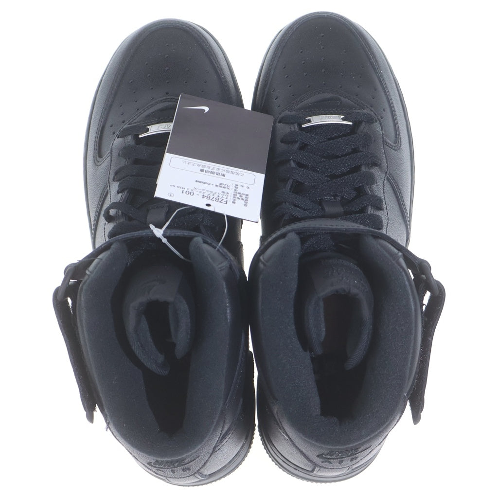 NIKE(ナイキ) ×SUPREME AIR FORCE1 MID SP シュプリーム エアフォース1 ミッドカットスニーカー ブラック US9/27cm FZ8784-001