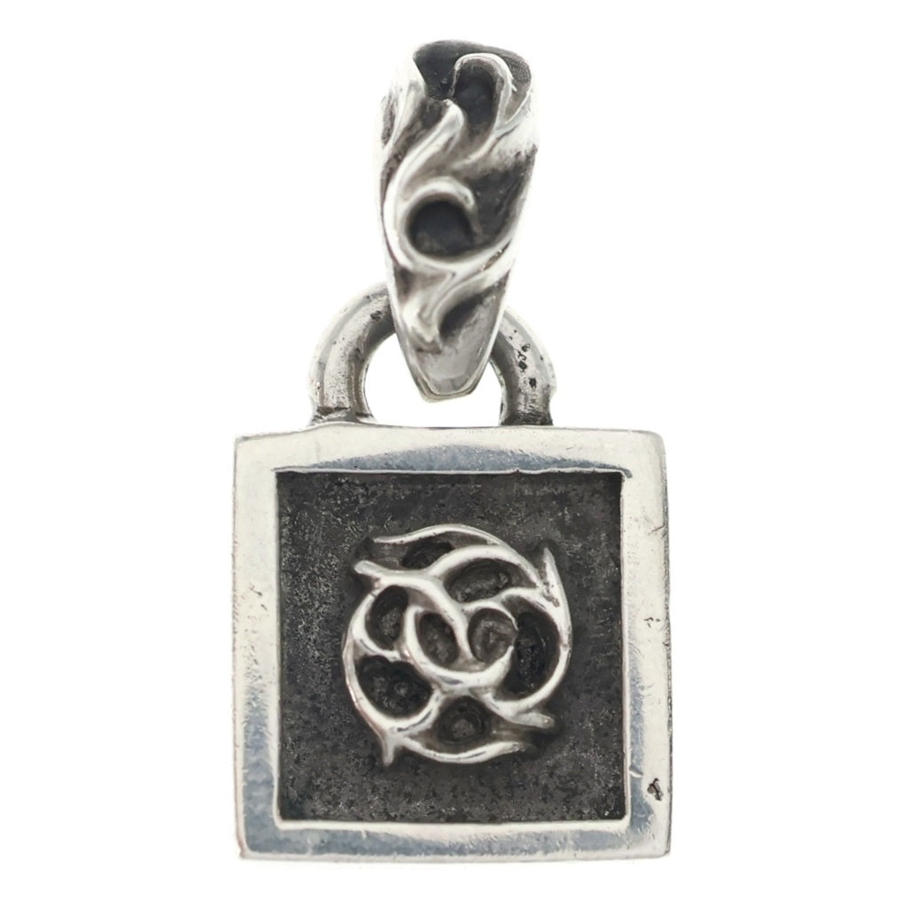 CHROME HEARTS(クロムハーツ) FRAMED FLRL フレームド フローラル チャーム ペンダントトップ シルバー