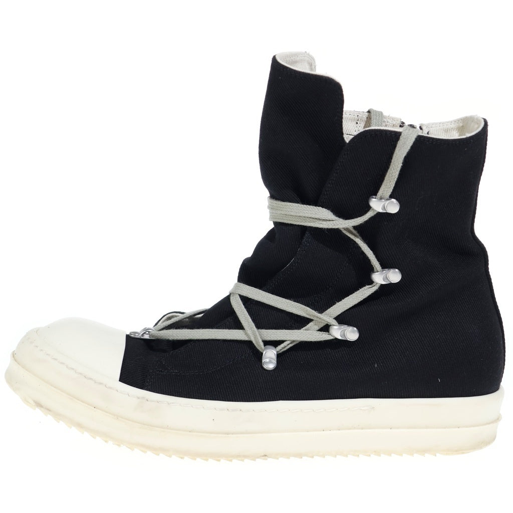 DRKSHDW(ダークシャドウ) 24AW Porterville Hexa Sneaks ポータービル ヘクサ ハイカットスニーカー ブラック/ホワイト