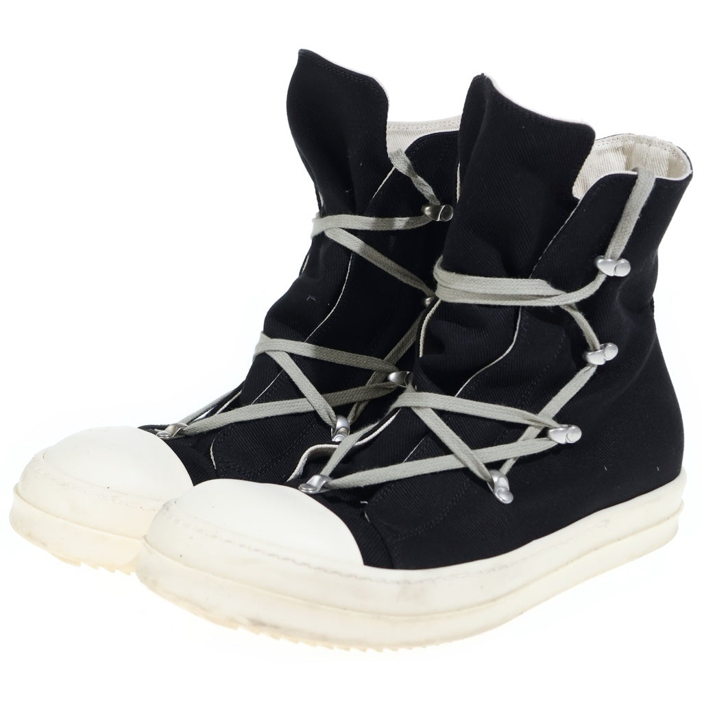 DRKSHDW(ダークシャドウ) 24AW Porterville Hexa Sneaks ポータービル ヘクサ ハイカットスニーカー ブラック/ホワイト