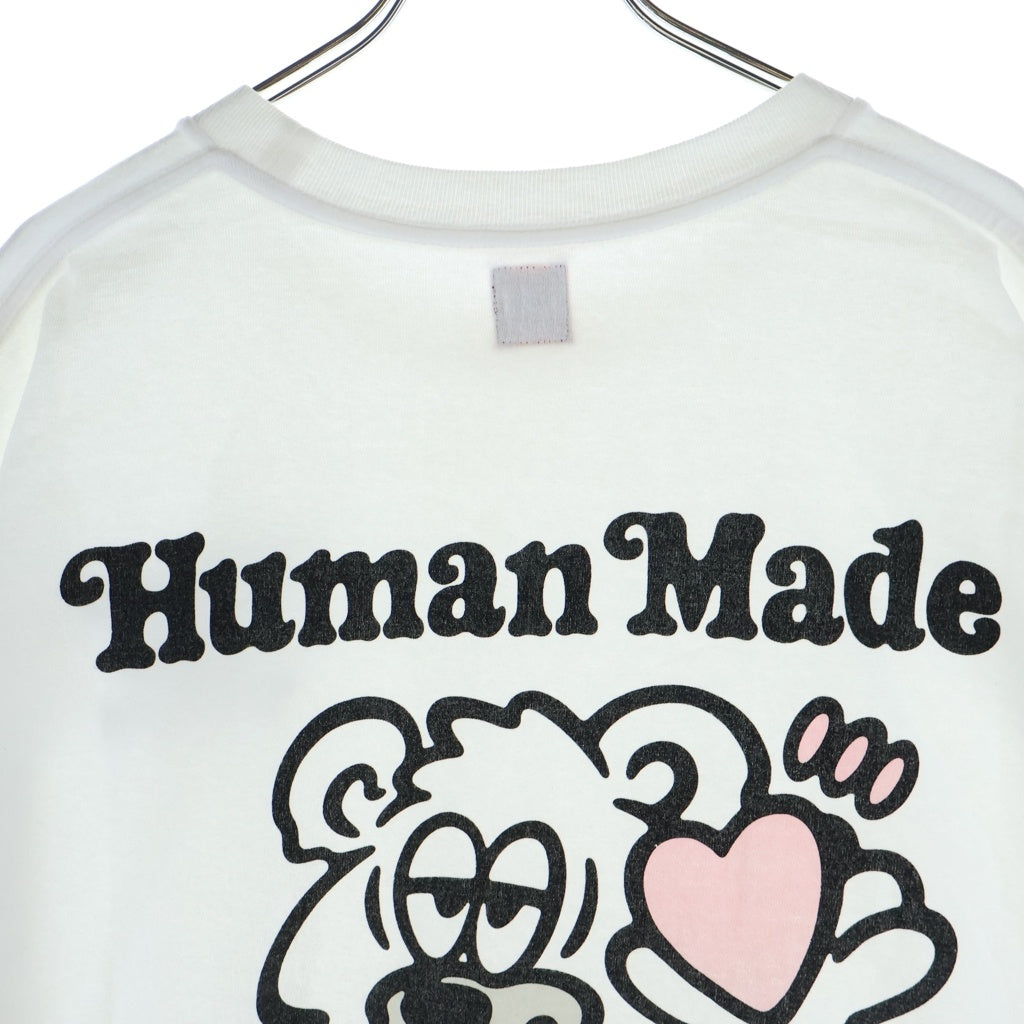 HUMAN MADE(ヒューマンメイド) 23SS×Girls Don't Cry VERDY DRY ALLS Graphic Tee ガールズドントクライ バーディー 半袖カットソー ホワイト