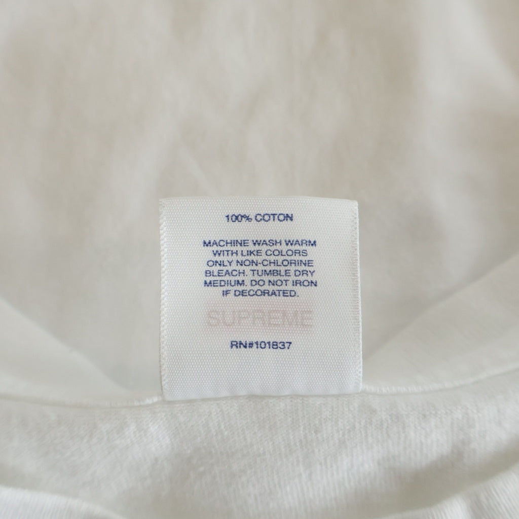 SUPREME(シュプリーム) 21SS Emilio Pucci Box Logo Tee エミリオプッチ ボックスロゴ 半袖Tシャツ カットソー ホワイト