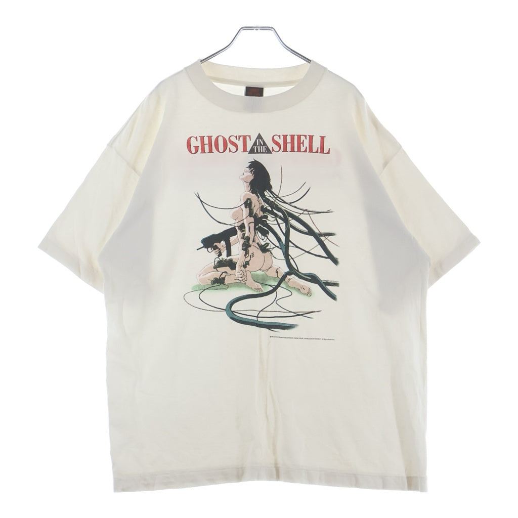 SAINT MICHAEL(セントマイケル) 24AW GITS GS SS TEE SM-YS1-0000-C32 攻殻機動隊 ゴーストイン ザシェルプリント半袖Tシャツ カットソー ホワイト