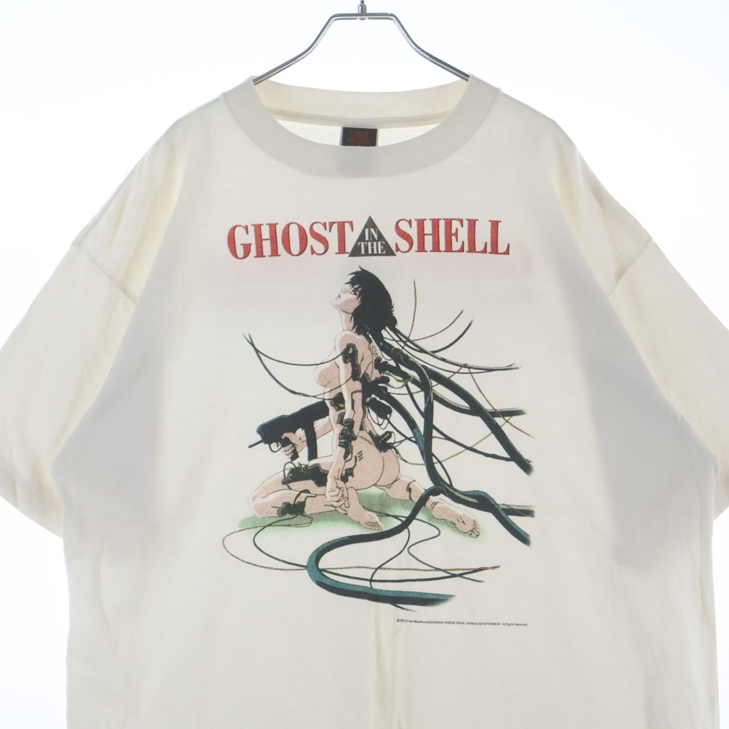 SAINT MICHAEL(セントマイケル) 24AW GITS GS SS TEE SM-YS1-0000-C32 攻殻機動隊 ゴーストイン ザシェルプリント半袖Tシャツ カットソー ホワイト