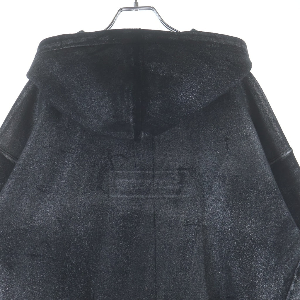 SUPREME(シュプリーム) 24SS×MM6 Maison Margiela Foil Box Logo Hooded Sweatshirt エムエムシックス メゾンマルジェラ ホイル ボックスロゴ プルオーバーパーカー グレー