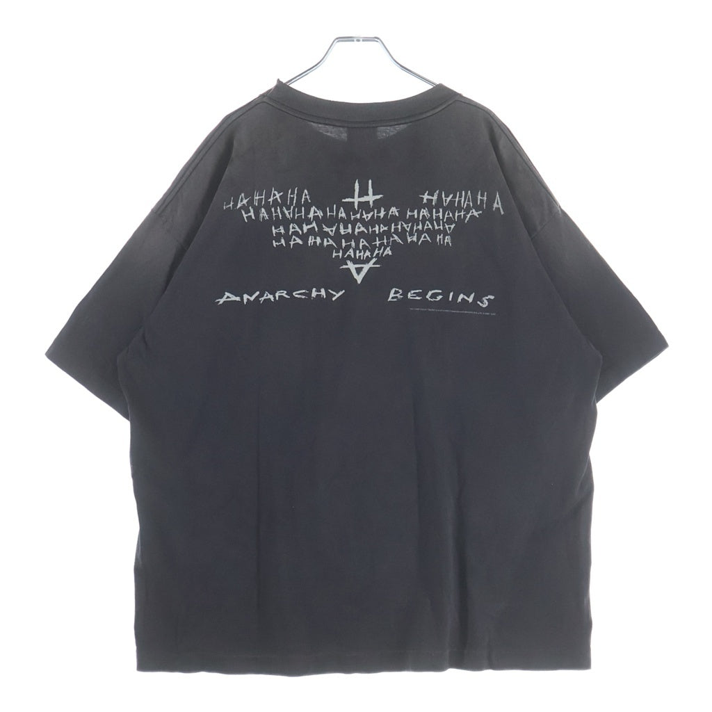 SAINT MICHAEL(セントマイケル) 25SS BTM_SS TEE DARKNIGHT SM-HR8-0000-C54 ダークナイト グラフィックプリント半袖Tシャツ カットソー ブラック
