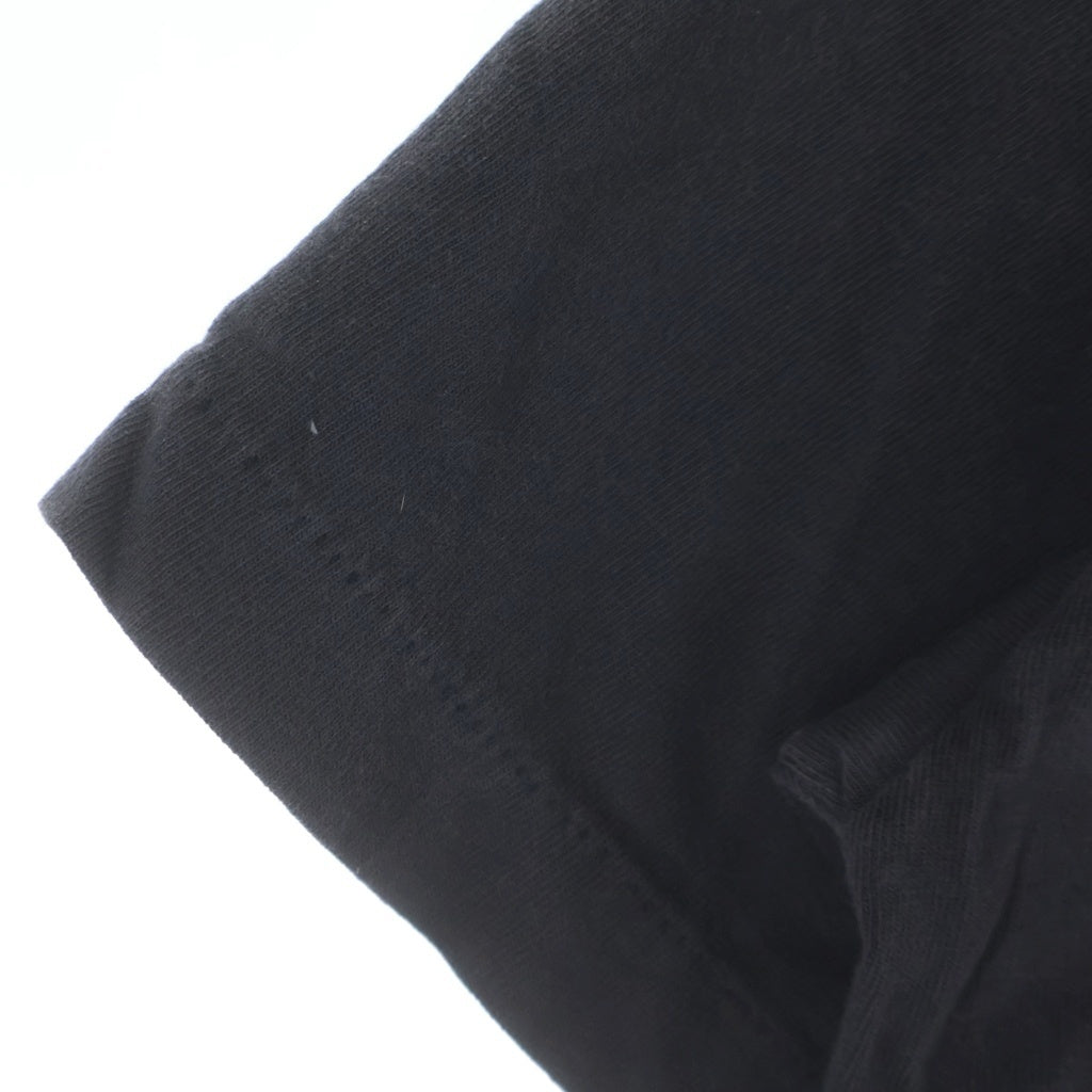 SAINT MICHAEL(セントマイケル) 25SS BTM_SS TEE DARKNIGHT SM-HR8-0000-C54 ダークナイト グラフィックプリント半袖Tシャツ カットソー ブラック