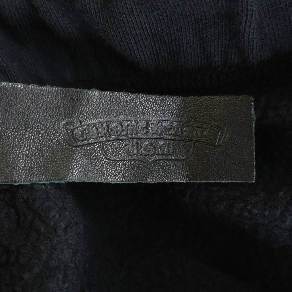 CHROME HEARTS(クロムハーツ) Y NOT VERTICAL LOGO SHORT PANTS ワイノット バーティカルロゴ刺繍 ハーフパンツ ショーツ ブラック