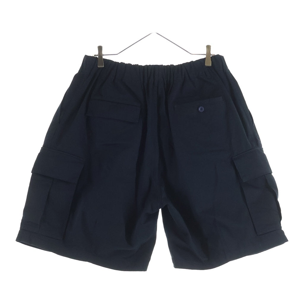 is-ness(イズネス) Stirwiseest Specia Balloon Shorts タック バルーンショーツ ハーフパンツ ブラック 1005SSPT04-1