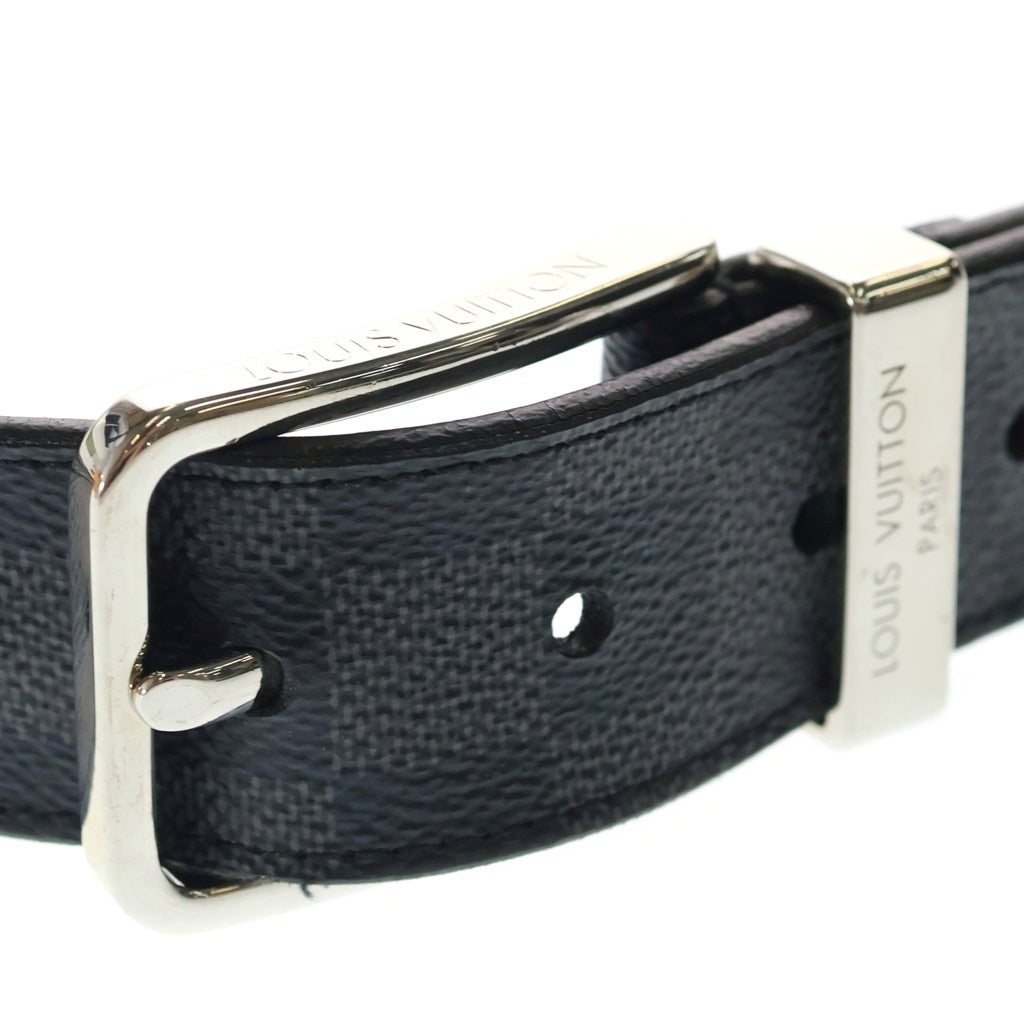 LOUIS VUITTON(ルイヴィトン) サンチュール ポンヌフ PVC レザー ベルト M9402 ブラック