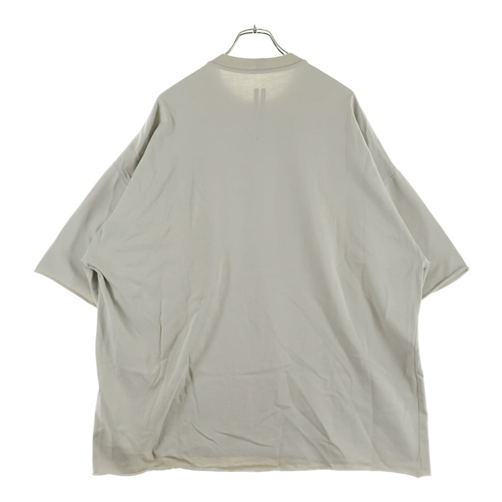 Rick Owens(リックオウエンス) 23SS TOMMY TSHIRT トミー クルーネック半袖オーバーサイズTシャツ ベージュ RU01C4283-BA