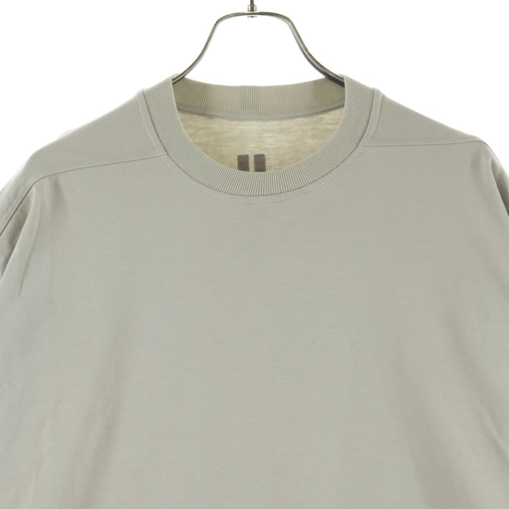 Rick Owens(リックオウエンス) 23SS TOMMY TSHIRT トミー クルーネック半袖オーバーサイズTシャツ ベージュ RU01C4283-BA
